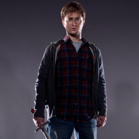 AllSaints Wesson Plaid Shirt ASO Harry Potter - Picture 7 of 7